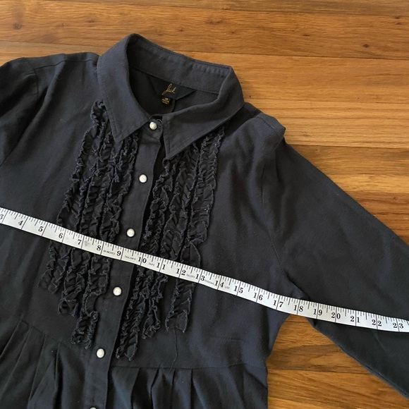 Jack. Longsleeve Ruffle Front Dress - Picture 7 of 8